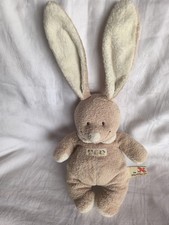 DOUDOU LAPIN BEIGE MARRON
