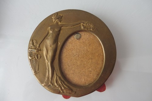 Beau vieux cadre photo bronze - beau,