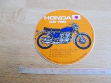 Autocollant vintage HONDA CB