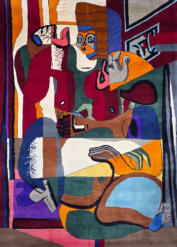 Tapis après corbusier - d’après,