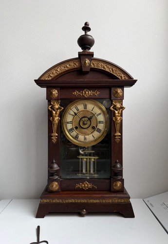 Horloge cheminée henri - cheminée, ii