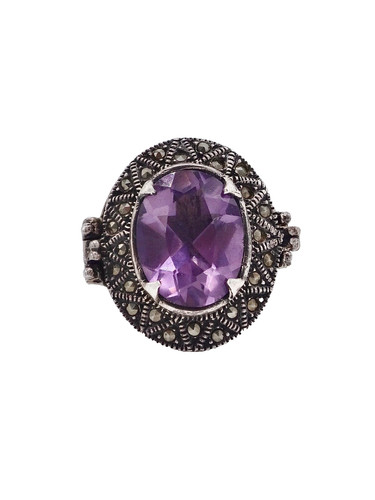Bague secret poison argent - en,