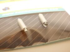 Muffler - exhaust pot x2 miniature D 3mm 1/24 - 1/18 motorcycle