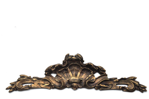 Ancien fronton bronze - ancien, en