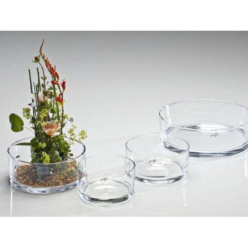 Bol verre pour - en, bougie