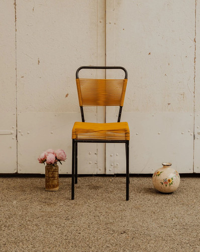 Alma chaise en scoubidou - en,