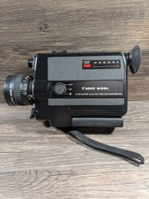 Canon 310 XL Super 8 Movie Film Camera Zoom 8.5-25.5mm F/1 W/Manual Tested Read