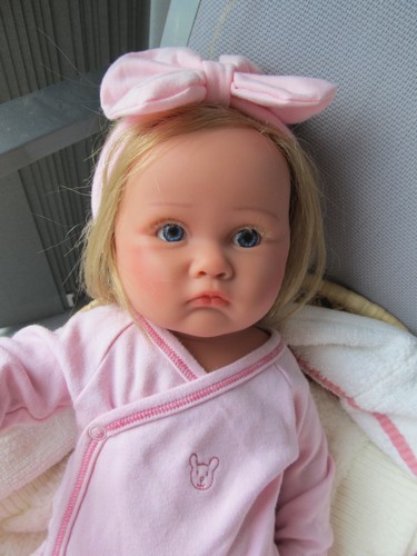 Bébé reborn fille - , silicone