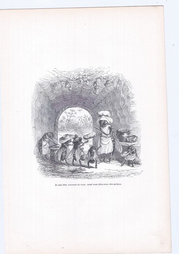 Animaux savants granville 1842 - animaux,