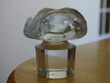 OLD CRYSTAL CAP MOLD ART DECO SHAPE LALIQUE STYLE