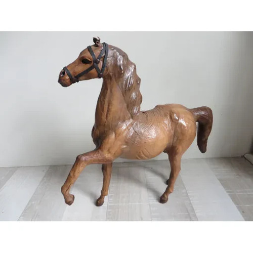 Ancienne sculpture cheval - ancienne, en