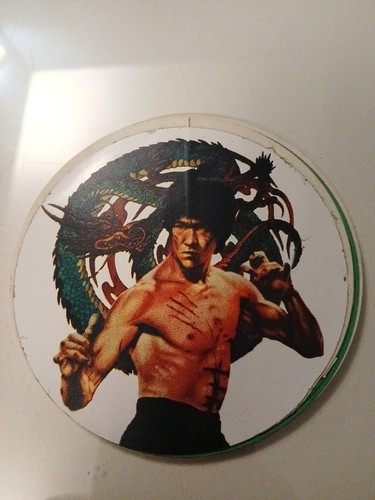 Rare autocollant vintage bruce - rare,
