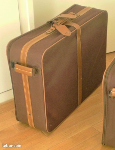 Valise lancel années toile - lancel,