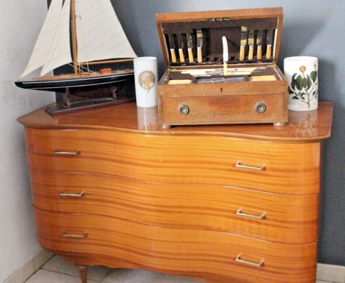 Très rare commode violon en - rare, commode,
