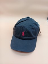 Casquette Polo Ralph Lauren Noir Logo Rouge