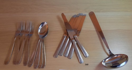 Lot couverts inox 1 - de,