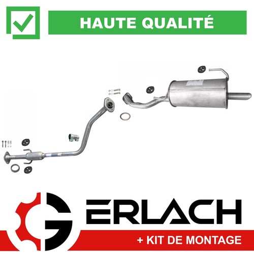 Echappement silencieux pour