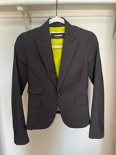 DSQUARED CROPPED GREY WOOL