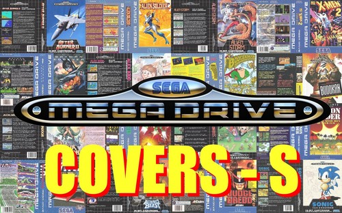 Jaquette mega drive - jaquette,