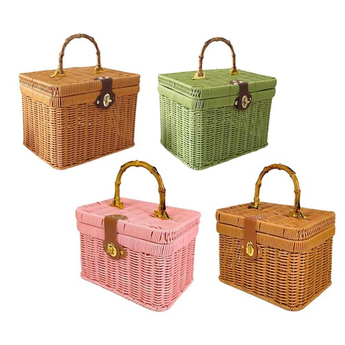 Panier rangement tissé à - de,