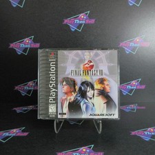 Refurbished Final Fantasy VIII 8 PS1 PlayStation 1 + Reg Card Complete  - Exce..