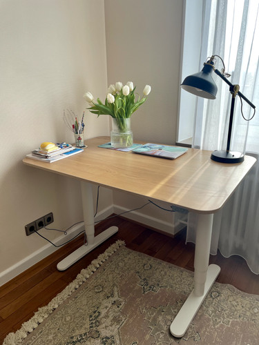 Home office adjustable desk - office,