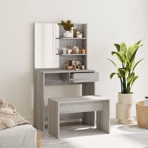 Ensemble coiffeuse chêne - ensemble,