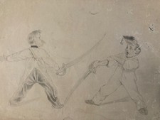 beau Dessin Crayon original