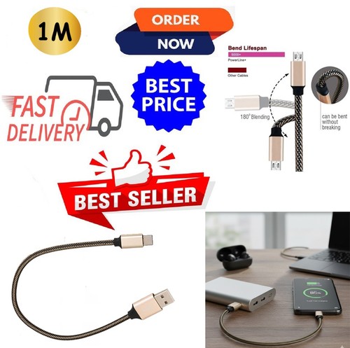 Câble usb métallique haute - câble,