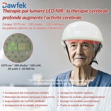 Casque LLlt 1070nm Neuromodulation - Thérapie lumière infrarouge Appareil LLlt