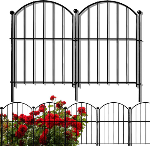 Decorative garden fence 17in - decorative,