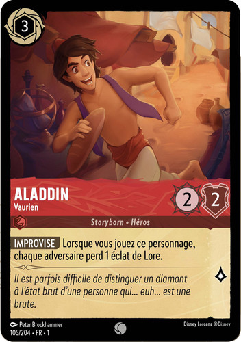 Aladdin vaurien 105 - aladdin,