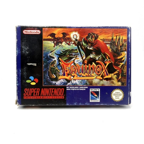 Equinox super nintendo snes - nintendo,