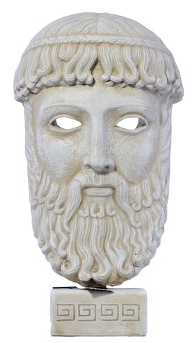 Zeus père roi des - roi, buste