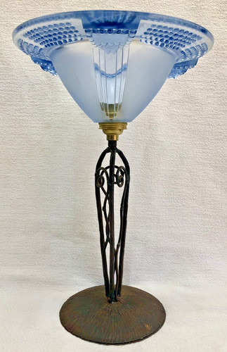 Ancienne lampe art - art, deco