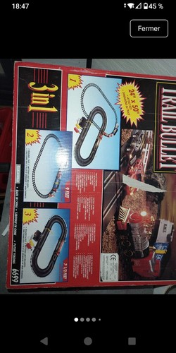 Circuit voitures train - et,