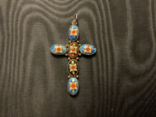 Croix bressane pendentif