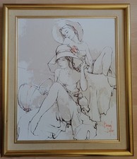 ** TABLEAU HUILE SUR TOILE DE