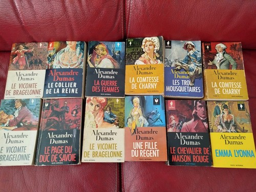 Livres alexandre dumas - 12,