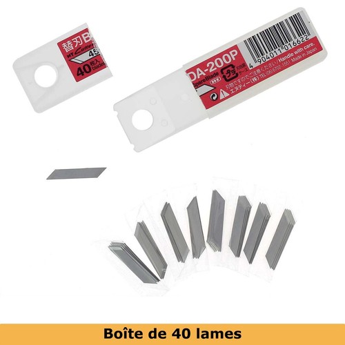 Boîte lames de rechange - boîte,