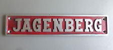OLD JAGENBERG ALUMINUM MACHINE TOOL PLATE