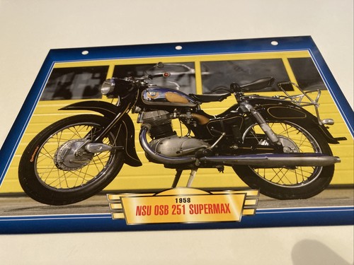 Nsu osb 251 supermax 1958 - 251,