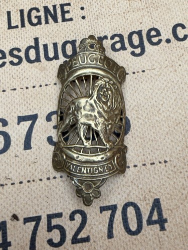 Ancien velo plaque - plaque, 1900