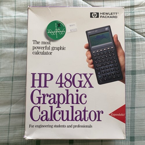 48gx graphic calculator - hp,