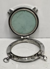 Lot de 2 hublots marins intérieurs et vivants - décor verre miroir nautique