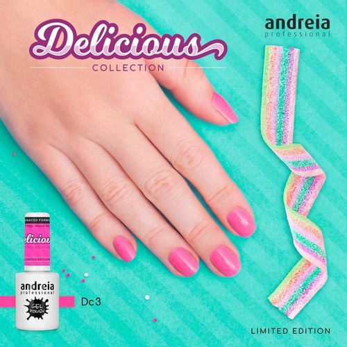 Vernis gel andreia dc3 rose - dc3,