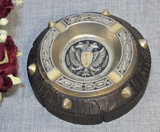 Cendrier avec blason aigle a