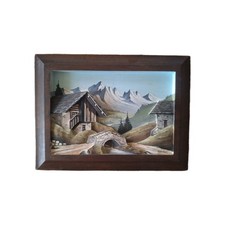 Tableau Bois Sculpté En