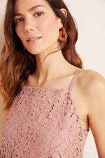 Anthropologie Blanche Lace Halter Tank Top blouse S Sunday in Brooklyn