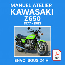 Manuel Atelier Kawasaki Z650